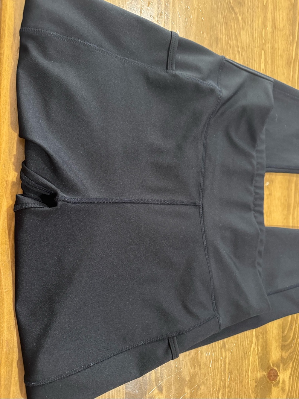 POP Fit Solid Black High-Waist Leggings